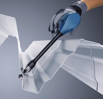 Easily cuts sheets up to 2 mm All three nibblers can cut sheet thicknesses up to 2 mm in mild steel, making them the unrivalled leaders for corrugated roofing up to 162 mm deep.