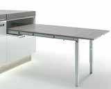 Application matrix 4 2 Pae Foldin table fittin 3 Self-supportin 2 Foldin extension leaf Synchronous Additional Accessories With support le Pull out Front extension Type of leaf Tables with frame 2.