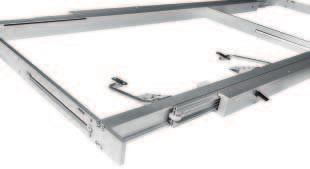 frame (after connectin the foldin fittin) For 4 6 people more at the table Foot position can be selected individually Area of application: For pull out tables with central table foot or with side