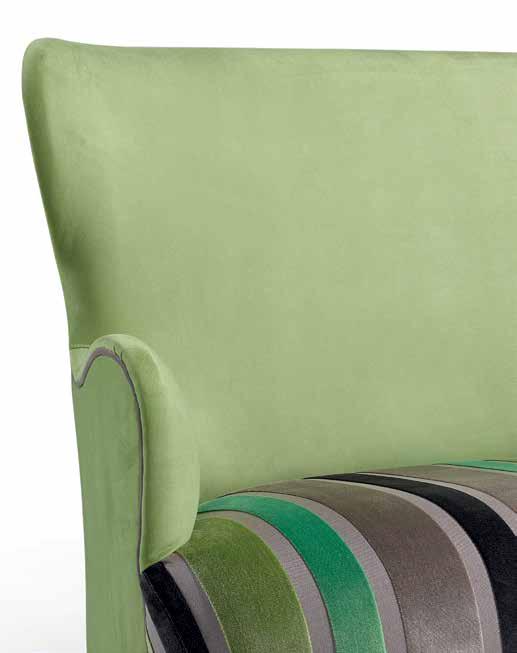 be inspired collection 45 Days Petal Arm chair Fully upholstered arm chair 630w x 630d x 895h