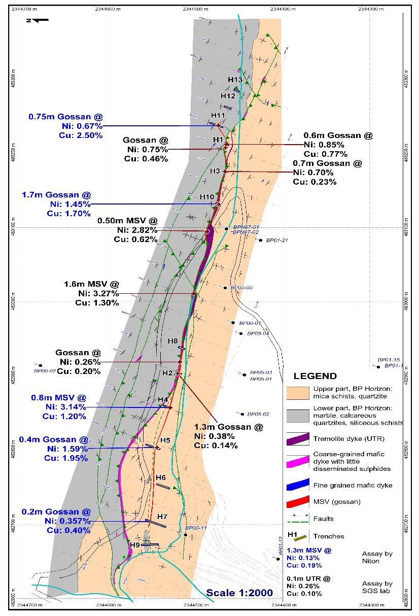 KINGSNAKE EXPLORATION The Kingsnake prospect, as discussed in the press release of 16 June 2015, is one of AMR s high-priority exploration targets identified along the 2.8km Ban Khoa trend.