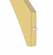 18. There are 4 Left (G) and 4 Right (H) Sided Corner Brackets.