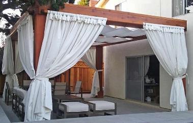 to our pergola perfectly. There is usually little or no charge by Forever Redwood to add a retractable canopy.