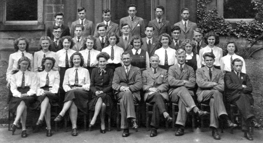 Prefects 1947-48 Photo from Eric Jones. Thank you,
