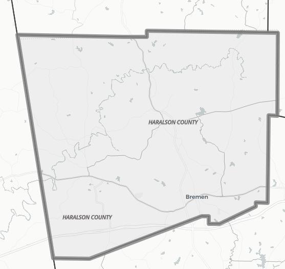Haralson County 28,354 people live in 11,033 households 81.