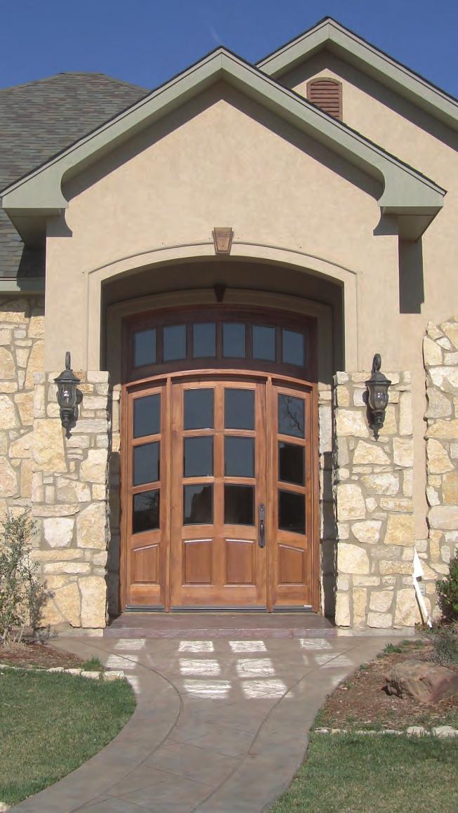 EXTERIOR DOORS - CUSTOM if you can draw it, we can build it! Turn your house into a custom home by creating a one-of-a-kind entry. We will work with you to turn your vision into a reality.