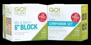 THE GO! QUBE COMPANION SET - ANGLES INCLUDES: Four GO! dies that work with existing GO!