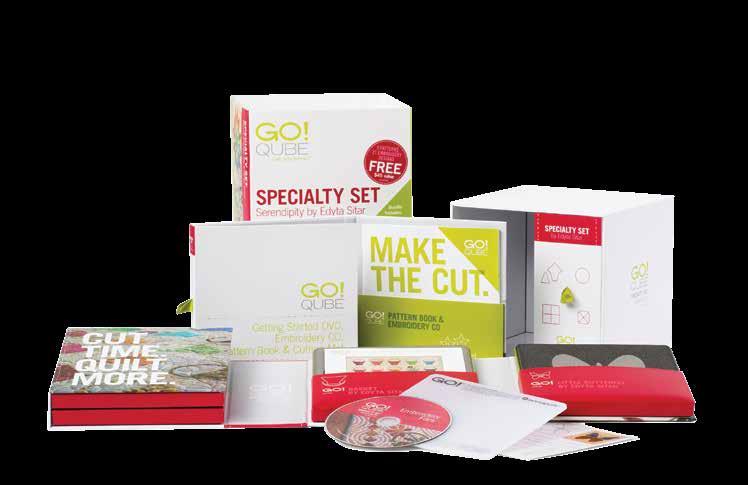Specialty Set Serendipity By Edyta Sitar A QUILTING CLASS IN A BOX. The GO!