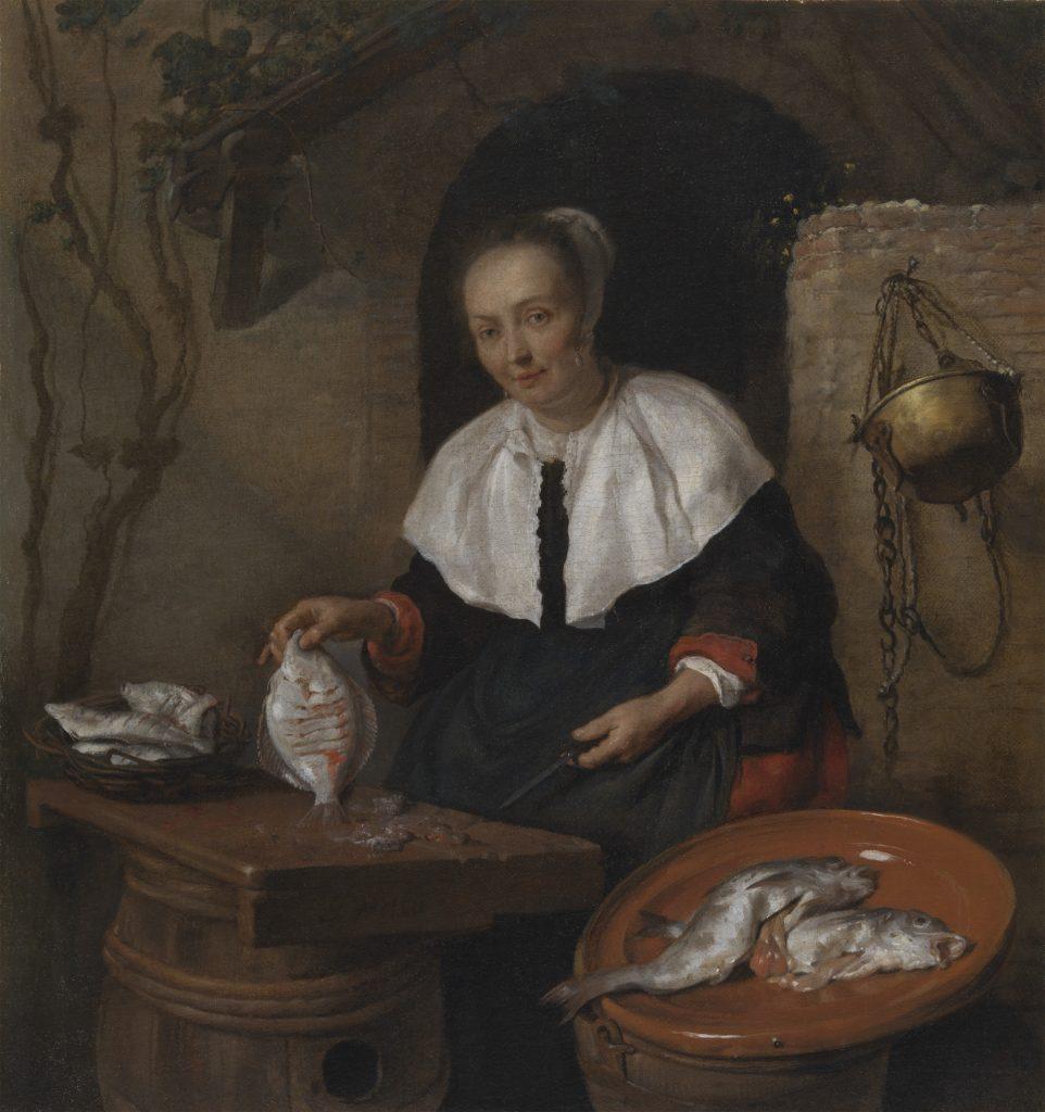 Gabriel Metsu (Leiden 1629 1667 Amsterdam) ca. 1657 58 oil on canvas 30.