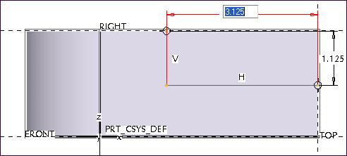 121 Modify the values for the dimensions by double clicking on a dimension and typing a new value (Fig. 4.