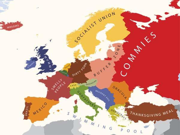 Europe as seen by the Americans