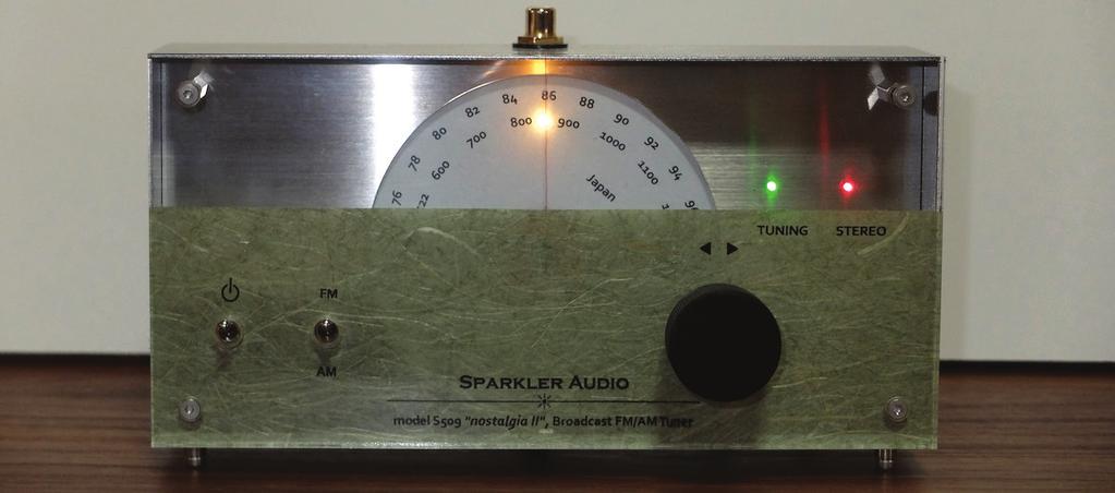 s509u nostalgia II FM/AM Tuner Compact size FM/AM tuner with superlative sound quality.