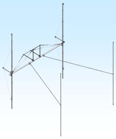 M2 Antenna Systems, Inc. Model No: HFTB2MXP28-32-2X2-3K FRONT OF SYSTEM REAR OF SYSTEM SPECIFICATIONS: Model... HFTB2MXP28-32-2X2-3K Band... 2M Antenna... 2MXP28-32 T-Brace... Y Cross Boom Dia... 3.