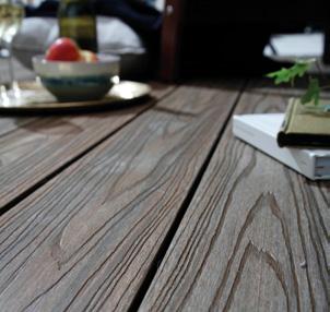 Eco-friendly End of Life Oak One of the main ingredients of wood plastic composite is wood flour.