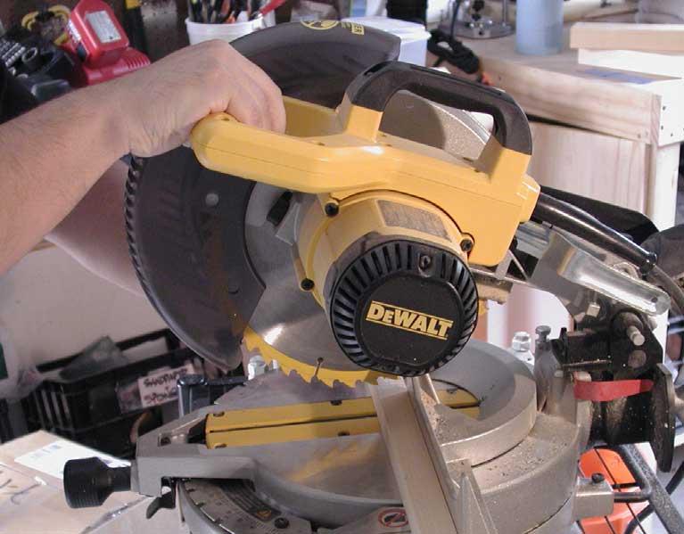 Keep in mind, this cut can easily be made with any type of hand saw, so use what s at your disposal.