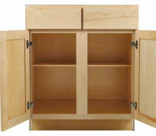 B BRIO STANDARD N NOVATO STANDARD N NOVATO PLYWOOD UPGRADE Every Imprezza cabinet is built with the care and quality of Canadian craftsmanship.