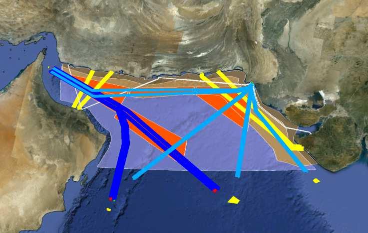VTG scenario definition Sketch-based scenario creation Defining harbours, sealanes, ferry routes, fishing area s using lines and polygons