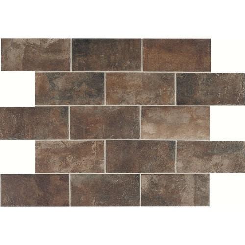 Tile thickness: 7/16 Typical Grout