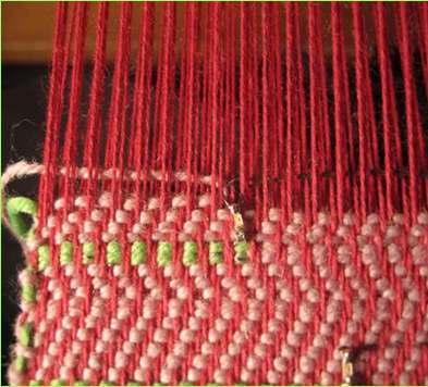 Weft- The crosswise filling yarns that are interwoven