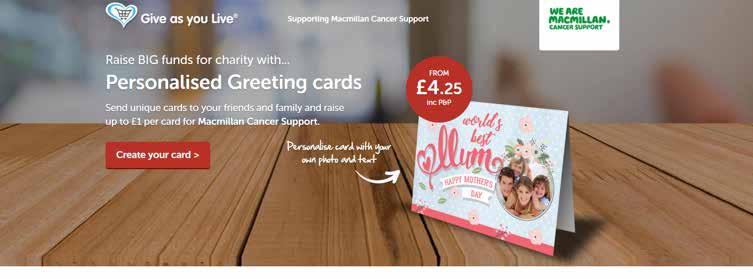 Personalised cards 3. Then you can choose from a variety of categories to personalise your card.