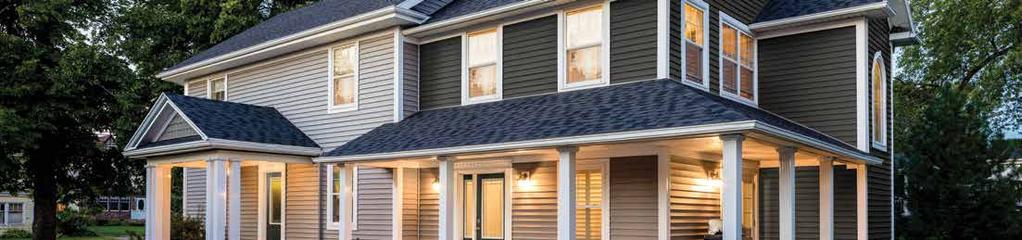 Thermal efficiency never looked so good. D7 D6 Board & Batten Genuine curb appeal, in every color and facet.