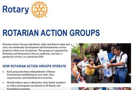 Rotary.org Create a MyRotary acct. 1.