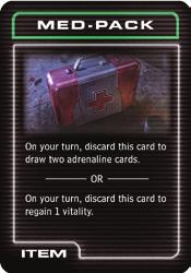 You can use some abilities only on your turn and some at any time. When paying the fear cost of an adrenaline card, move the fear token along your fear track before resolving the card.
