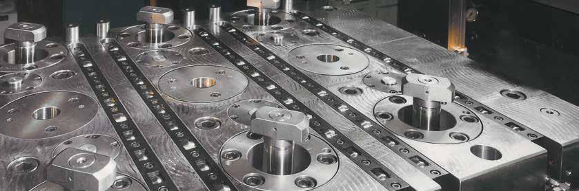 Die clamping systems Die clamping and changing systems for press automation Quick changing systems for machines, presses and equipments Hydraulic clamping elements Hollow-piston cylinders for