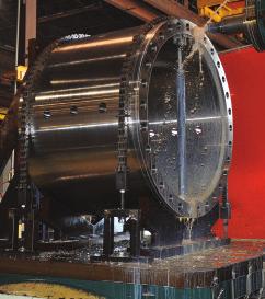 This machining capacity complements ETMW s significant welding and fabrication capabilities.