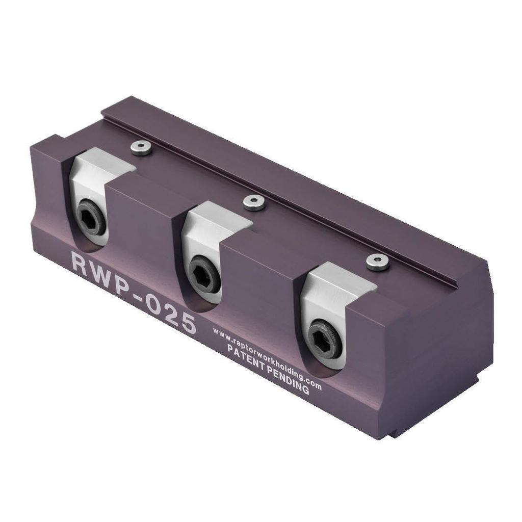 RWP-025 Aluminum 0.75 Mini Rail Dovetail Fixture with 1.5 Dovetail Bottom $675.00 Raptor s Mini Rail was designed for quick-change applications machining long and skinny parts.