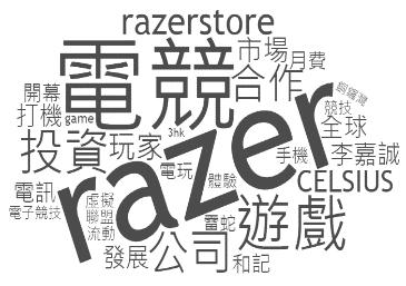 3HK x Razer Buzz Cloud of 3HK and Razer Jun Jul.