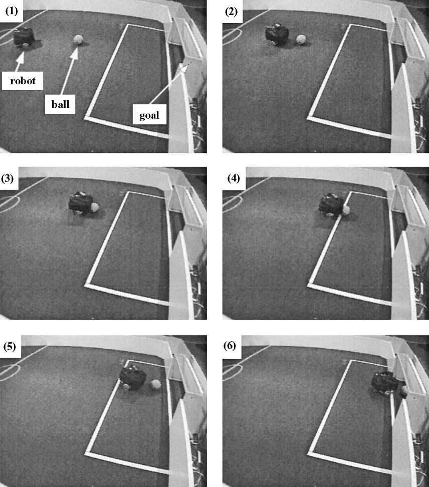 E. Uchibe et al. / Robotics and Autonomous Systems 40 (2002) 69 77 75 Using the adaptive fitness function, the resultant order were described as follows: f kick f step f own f opp f c f ov.