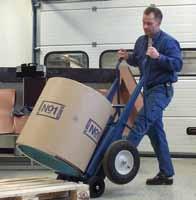 The trolley can also serve as an efficient uncoiler. For weights up to 400 kg. 4 5 5 4 3 2 1 1 2 3 1. Steel sheet 2.