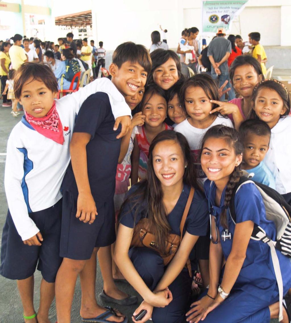 REMOTE MEDICINE INTERNS Every year, the Global Health Internship program brings UC Davis students to the Philippines to serve on clinical rotations in rural and remote health clinics.