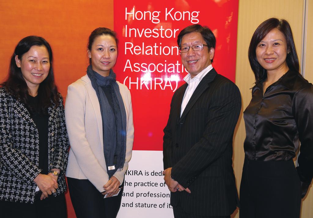 Agnes Chan (ex-vice Chairman of HKIRA) and Dr.