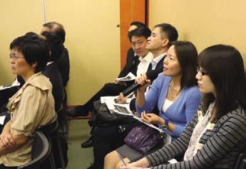Vicky Yu, participated in the panel discussion on