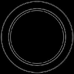 8. Rosette The size of a sound hole in a guitar may vary - with a larger hole resulting in a greater array of treble tones able to emerge from the instrument.