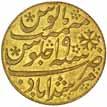 0 5422* Bengal Presidency, Murshidabad Mint type, 1793 second milled issue, Perpetual 19 san sicca series of Standard Gold Currency, in the name of Shah Alam II (A.H. 1173-1221, A.D.