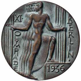 5539* Berlin 1936, XI Olympiad, Medal of the