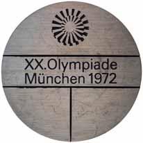 5553 Mexico 1968, XIX Olympiad, Commemorative Medal, in silver (50mm square), not listed in Gadoury,