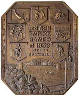 British Empire Games Commemortive Medal,
