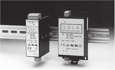 SCP Series, 30 Watt; Single, Dual and Triple Selection Table Low Profile Catalog Number Description Voltages V1 V2 V3 VDC A VDC A VDC A Min Load V1 A Efficiency % UL 60950 E137632 CUL/CSA-C22.