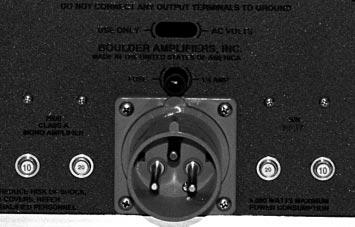 CONNECTING TO THE MAINS OUTLET Your 2060 Power Amplifier is supplied with a mains cord suitable to the location where it was purchased.
