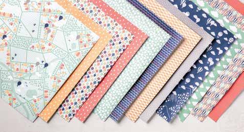 This project uses a free item You ll spend enough to qualify for a free Sale-A-Bration item like the Carried Away Designer Series Paper when you buy the products to make this project (see list)!