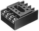 HC-SS-K HC3-SS-K HC-SS-K PC board socket (with hold-down clip) Power HC-PS-K