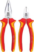 1253075 Insulated Wire Stripping Pliers VDE 0682 Teil 201 1253094 2 Piece Insulated Pliers Set 9 Piece Insulated Pliers and Screwdriver Sets (VDE Approved-in Vinyl Wallet) Ideal for live working up