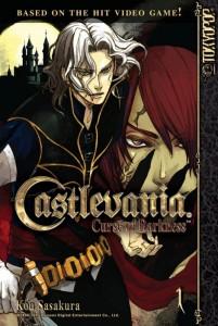 Castlevania the manga adaptation of the game offers a good example; set in a small village with a dark castle looming over it, somewhere in Romania, lost in the middle of nowhere.