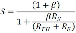 as compared to 1 and the stability factor becomes, This is the smallest possible value of S and leads to the maximum possible thermal