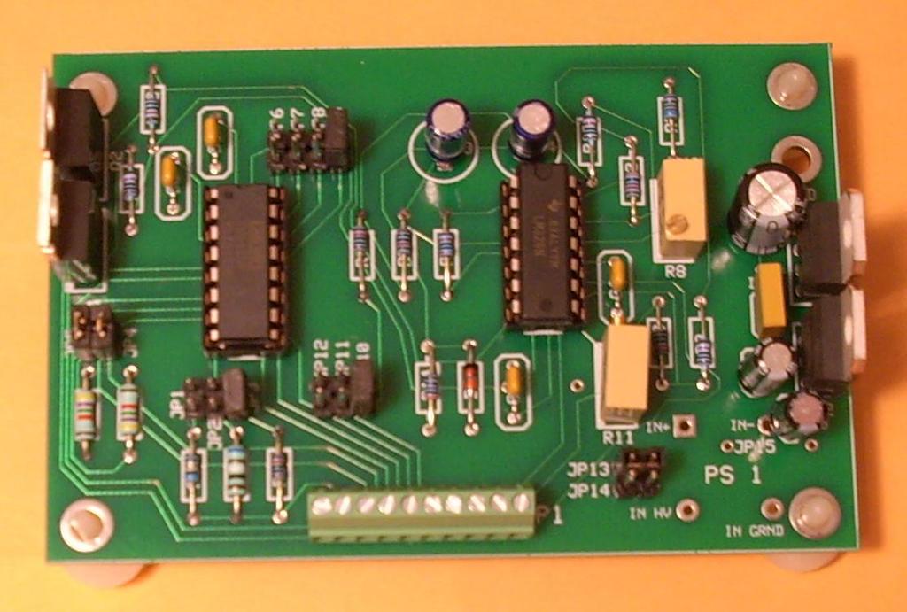 Thank you for purchasing the INA125 Instrumentation Amplifier Module. The module also contains an active low pass filter and an offset and gain stage.