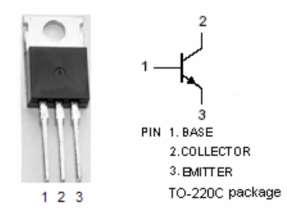 BU406 is an npn transistor and its circuit symbol is shown in fig. 1.